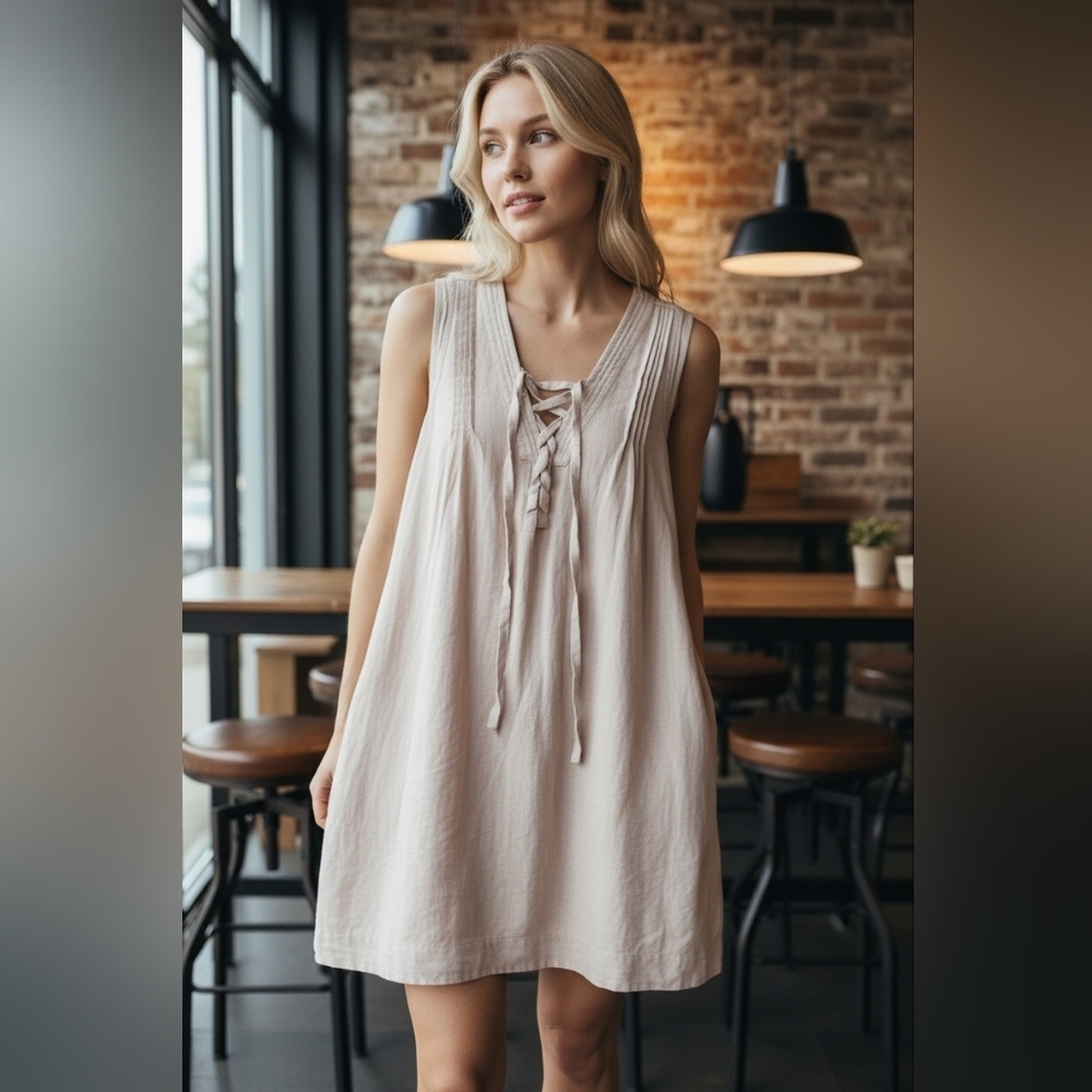 RACHEL ZOE Linen Dress